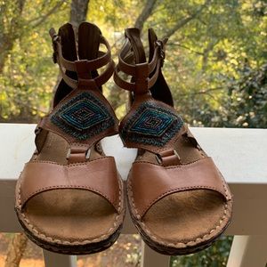 Leather Naturalizer sandals, N5 comfort, size 7.5